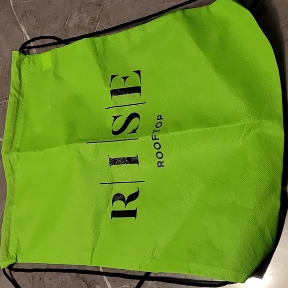 rise rooftop Handbags - RISE ROOFTOP backpack drawstrings